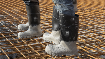 Botas de seguridad para la construcción y la industria: trabajo sucio, pesado y peligroso